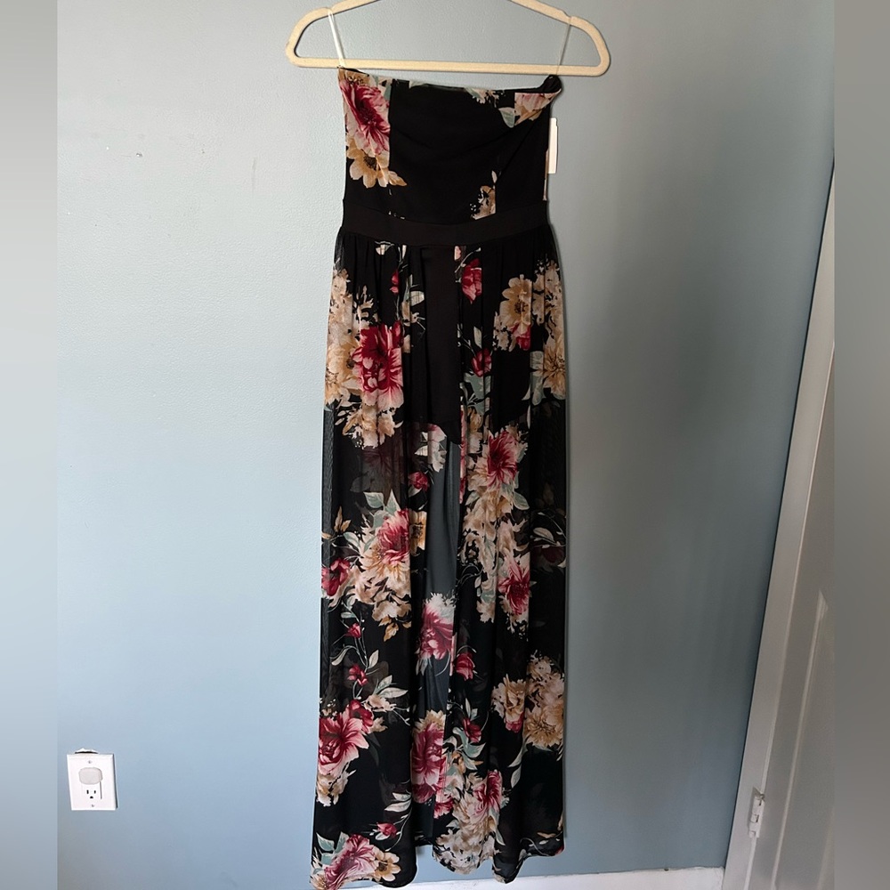 Strapless maxi by Cherry mellow